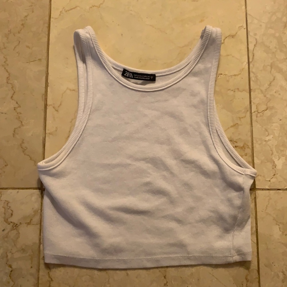 ZARA trendy crop top